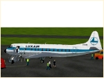 Vickers Viscount 800 Luxair Set