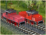 E-Lokomotiven-Set DB E63-02 Epoche III und DB 163 005-2 Epoche IV