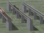Betonbrcken-Splines in 3D Aus