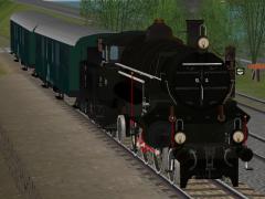 Schnellzug-Dampflokomotive BB Baureihe 15