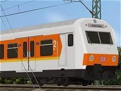 S-Bahnwagen der DB, orange Epoche V
