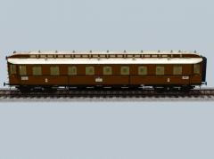 D-Zugwagen 3. Klasse der Preuischen Staatsbahn, Epoche 1