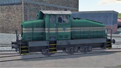 Werks-Diesellokomotive - Farbvariante GRN