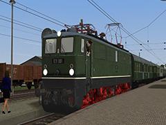 DR Vorserien Lok E11 001 in grn/verschmutzt