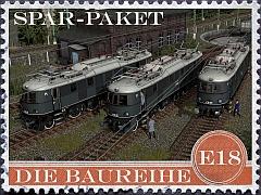 Baureihe E18 - elektrische Schnellzuglokomotiven  Ausfhrungen der DRG | SPAR-PAKET | V15NAG30041+V15NAG30048+V15NAG30049