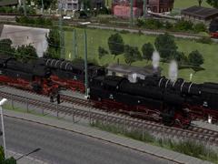 Dampflokomotive, Normalspur Neubaulok der DB - Baureihe 65