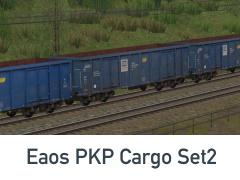 Vierachsige offene Gterwagen Typ Eaos PKP Cargo Set2