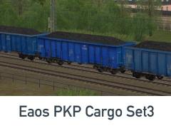 Vierachsige offene Gterwagen Typ Eaos PKP Cargo Set3