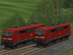 E-Loks der Baureihe E111 der DB-AG