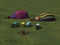 Heiluftballons Zubehr	