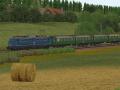 BR 110 Bügelfalte blau und 4-achsigen Umbauwagen Epoche IVb (SK2660 ) BR 110 Bügelfalte blau und 4-achsigen Umbauwagen Epoche IVb (SK2660 )