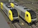 Dieselelektrische Lokomotiven - Siemens Eurorunner - Dispoloks Set 1 (V15NAG30033 )