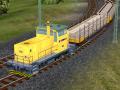 Güterzuggarnitur Gleisbau-Transport, der EEP Gleisbau AG (SB1441 ) Güterzuggarnitur Gleisbau-Transport, der EEP Gleisbau AG (SB1441 )