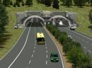 Autobahntunnel 1-Spur Mittig (V11NPB10036 ) Autobahntunnel 1-Spur Mittig (V11NPB10036 )