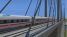 Bausatz Schrägseilbrücke für Bahn (2gleisig) und Einwegstraßensystem (V10NDH10129 ) Bausatz Schrägseilbrücke für Bahn (2gleisig) und Einwegstraßensystem (V10NDH10129 )