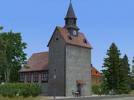 Dorfkirche und Dorfbrunnen (V80NHS10013 )