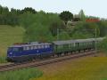 Personenzug-Set der DB E10 313 und 3-achs. Umbauwagen Epoche III (SK2654 ) Personenzug-Set der DB E10 313 und 3-achs. Umbauwagen Epoche III (SK2654 )