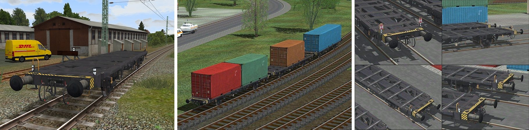 Neue Containerwagen von Dirk Kanus