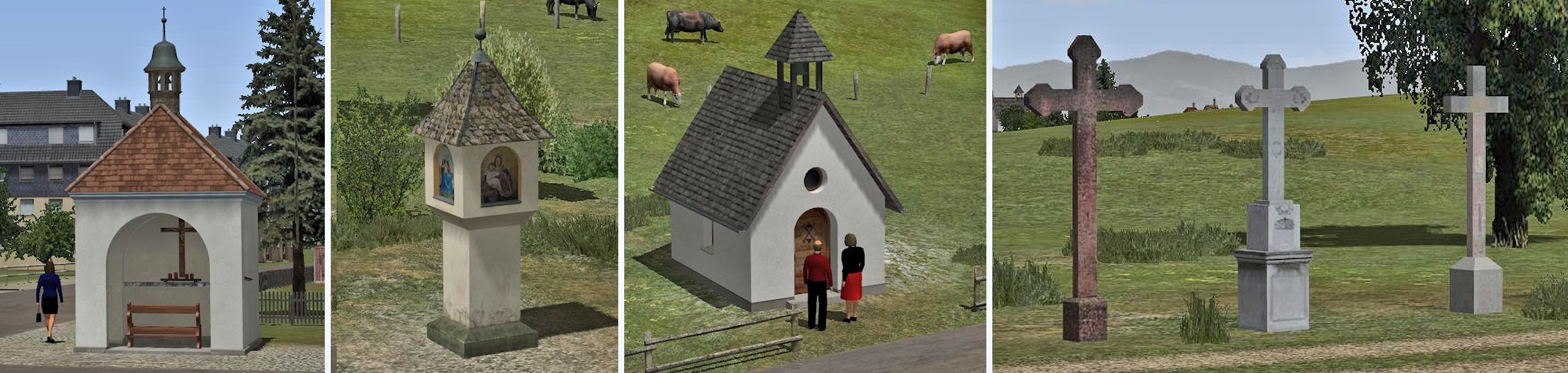 Wegkapellen in EEP