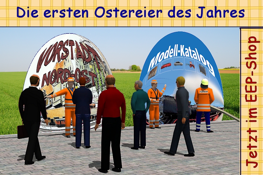 Die ersten Ostereier des Jahres