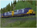 US Diesellokomotive EMD GP38 CSX