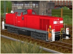 Diesellokomotiven BR 294 der DB Epoche V