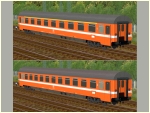 NMBS/SNCB Eurofima-Wagen, orange Epoche IV-V