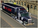 Kenworth-Truck mit Trailer Snogard