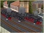 Sparset, Schlepptenderdampflokomotiven BR 42 der DB, DRG und OeStB