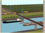 Pylon-Brücke und Brücken-Spline ab EEP5
