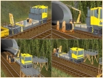 Gleiskraftwagen Bullok Robel Tunnelinspektionszug