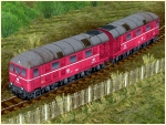 Diesel-Doppellokomotiven-Set BR 288 002 der DB und V 188 001der DR