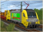 Elektrolokomotive ES64 U2-019 Eisenbahngesellschaft Rgen
