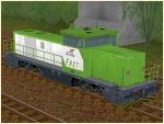 Diesellokomotiven MAK G 1206 SNCF-FRET