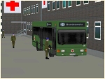 Omnibusse aus dem Fahrzeugpool der Bundeswehr