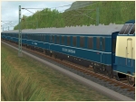 Blauer F-Zug, Schürzenwagen der DB