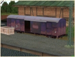 2-achs. gedeckte Güterwagen der ÖBB Epoche IV