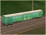 4-achs. gedeckte Güterwagen der ÖBB