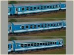 Reisezugwagen Ungarische Staatsbahn ab Epoche V Set 2