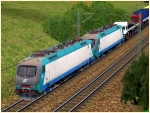 Spar-Set Elektrolokomotive E412 Italienische Staatsbahn