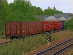 4-achsige offene Güterwagen europäischer Bahnen Set 2