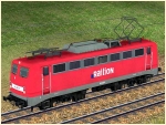 Elektrische Güterzuglokomotive BR 140 der Railion in Epoche V