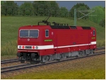 Elektrische Universallokomotive BR 243 / 143 der DR als Mietlok für die SOB