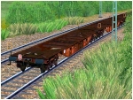 Güterzugset Containertransport