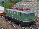 E41 mit grüner Lackierung in Epoche III der DB