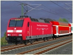 E-Lok BR 146.0 der DBAG Rheinland-Pfalz in Epoche V