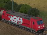 E-Lok 185 399 der DB Schenker Rail in Epoche VI