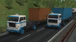 Volvo G88/89 mit Containerchassis