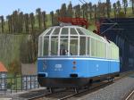 Gläserner Zug DB 491 Olympiablau