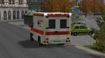 Rettungstransportwagen des bayerischen Roten Kreuzes